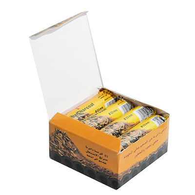 Incense Charcoal Tablets Briquette Highly Flammable 33mm 80-Pieces（2 Box）